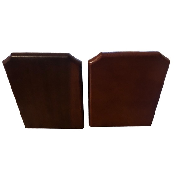 VTG FIGI Country Club Golf Wood Book Ends Putter Golf Ball Iron 5.5X5.5” 90’s - Picture 6 of 8